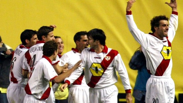 Se cumplen 10 años de la histórica goleada del Rayo Vallecano en Copa de la UEFA thumbnail