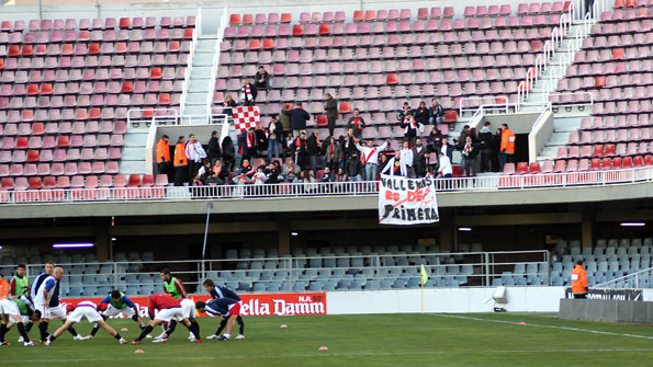 La afición del Rayo estará representada en el Camp Nou