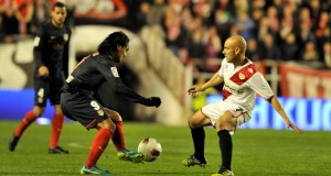 Movilla, destacado en la derrota contra el Atleti