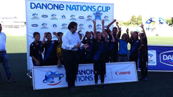 El Rayo Vallecano gana la fase local de la Danone Nations Cup thumbnail