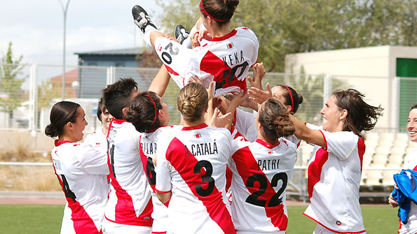 El Rayo Femenino celebra el regreso de Keka thumbnail