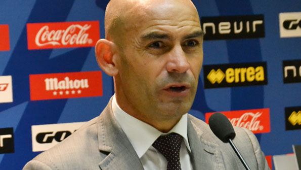 Jémez: “Queremos salir de ahí abajo cuanto antes”