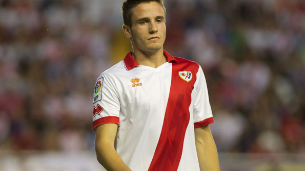 Saúl, baja por sanción frente al Almería