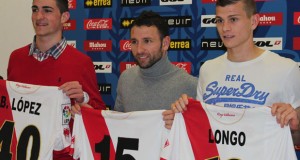 Longo, Rat y Borja López, presentados como jugadores del Rayo Vallecano