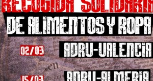 Recogida solidaria de alimentos en la previa del Rayo Vallecano – Almería